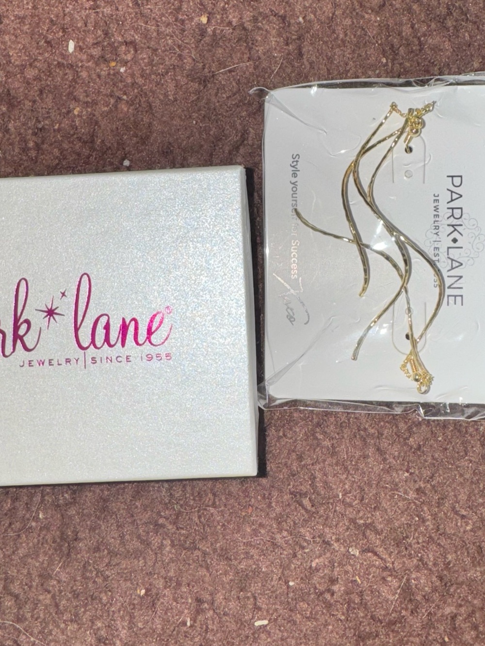 Park Lane Gold Wave Dangle Earrings